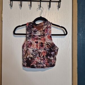 Lululemon Everlux Mesh Cropped Tank Top Urbantricity Multi Terracotta